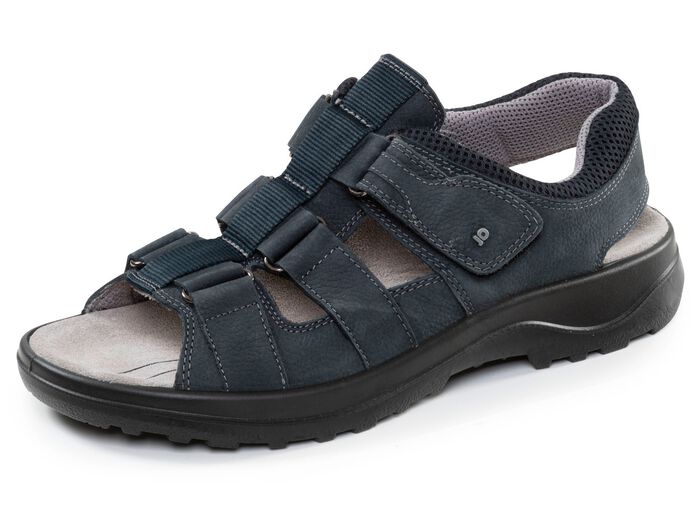 Sportliche Herren-Sandalen, Weite H, mit Klettverschluss 