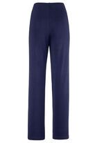 Hose mit edlem Glanz NACHTBLAU