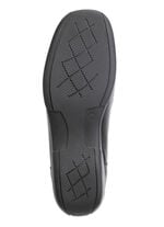 ELENA EDEN, klassische Damen-Slipper, mit herausnehmbarem Fußbett SCHWARZ-BRAUN