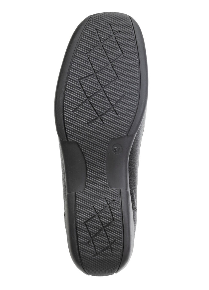 ELENA EDEN, klassische Damen-Slipper, mit herausnehmbarem Fußbett SCHWARZ-BRAUN