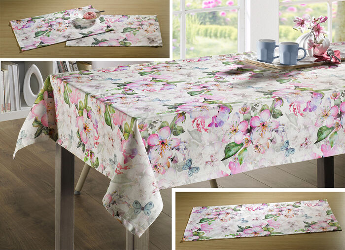 Florale Raumdekoration aus 70% Baumwolle 