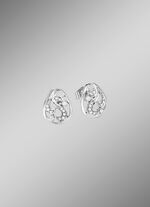 Durchbrochene Ohrstecker mit 26 Diamanten 