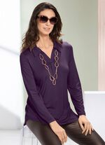 Shirt-Tunika mit krempelbaren &Auml;rmeln 