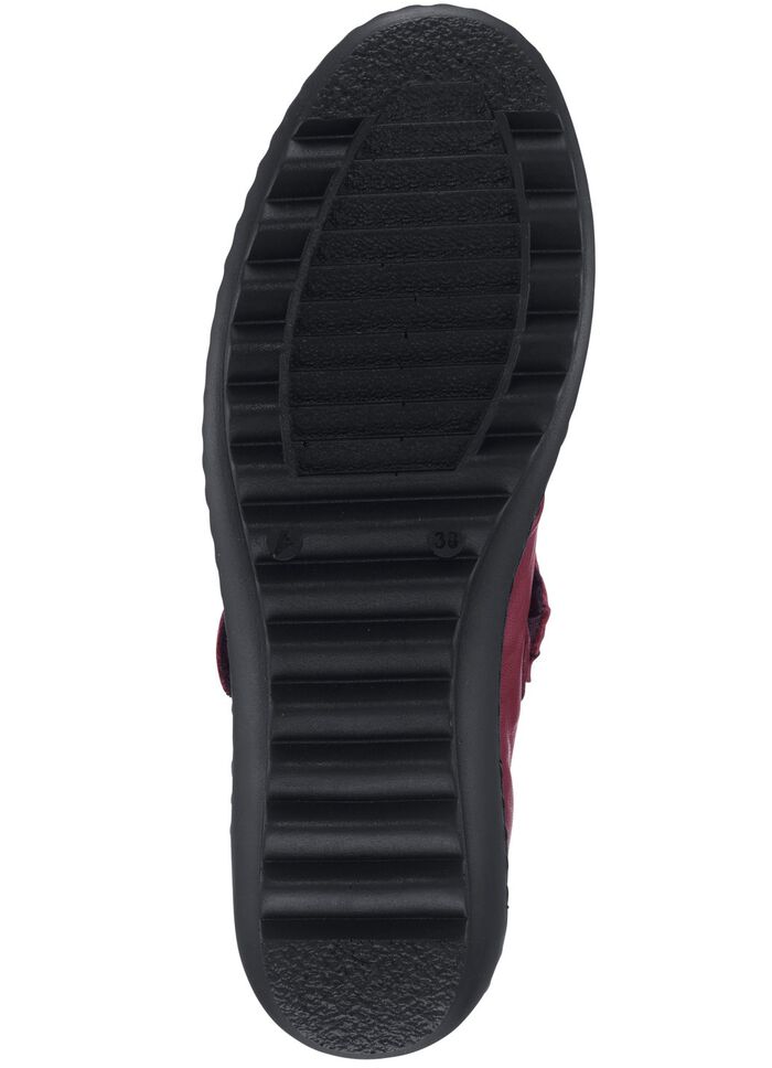 Gemini Slipper aus Rind-Nappaleder BORDEAUX