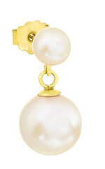 Ohrstecker mit Süßwasser-Zuchtperlen 