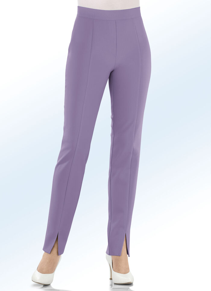 Hose mit angesagten Beinschlitzen AMETHYST