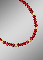 Halskette mit Granat 