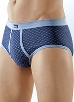 Viererpack Slips, allover dessiniert 