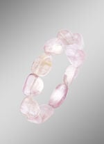 Echt Rosenquarz Armband  