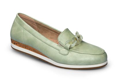Bequemer Slipper in  Veloursleder-Optik 