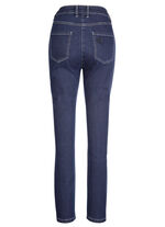 Jeans in klassischer 5-Pocket-Form DUNKELBLAU