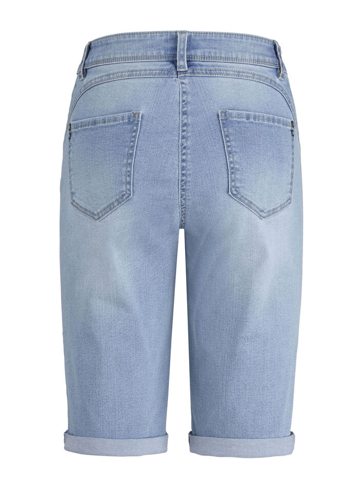 Bermudas mit Push-up-Effekt HELLBLAU