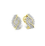 Faszinierende Clipstecker mit 45 Brillanten 