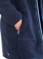 Kurzmantel mit gebondeter Pl&uuml;sch-Innenausstattung 