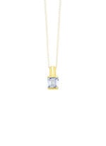 Einzigartiger Anhänger mit Blautopas 