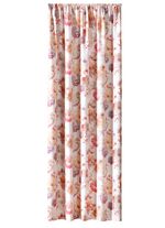 Floral gestaltete Übergardine 