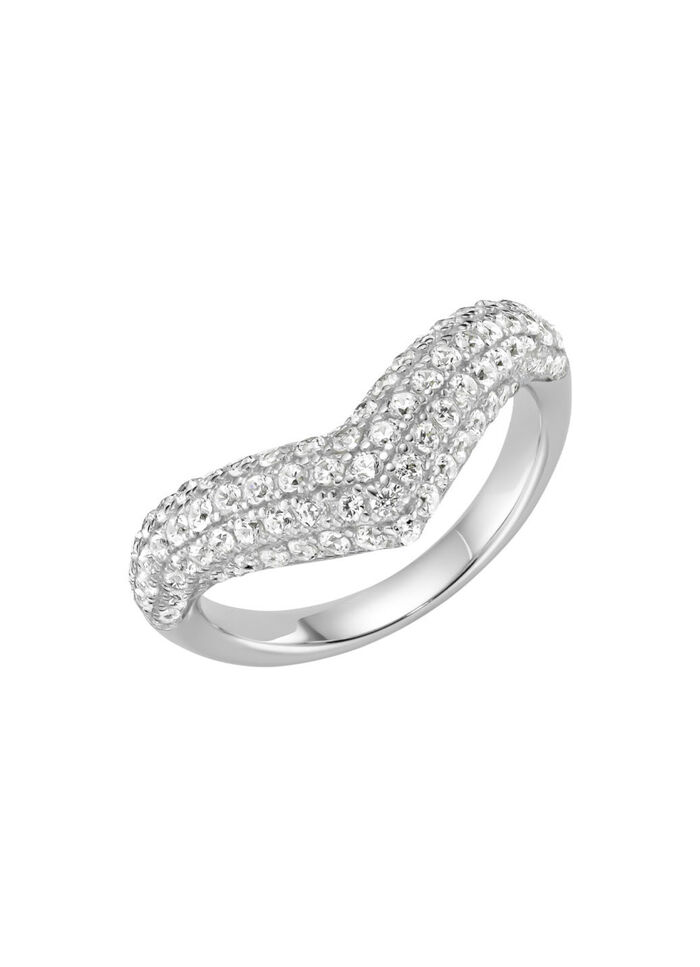 Damenring mit Zirkonia 