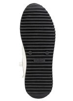 Rieker Schnür-Bootie in Leo-Print oder Denim-Style BLEU-WEISS