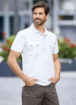 Poloshirt in 3 Farben WEISS