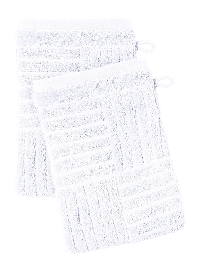 Flauschig weiche Frottier-Serie mit Hoch-Tief-Struktur 