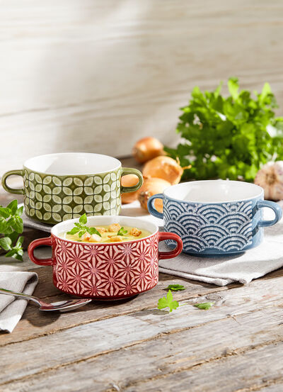 Genusstöpfchen, 3er-Set aus Keramik 