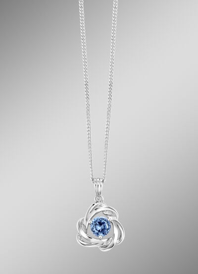 Anhänger mit Blautopas 