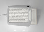 LED-Lupenstandleuchte mit Acrylglas-Linse 