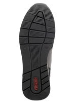 Rieker Bootie mit floraler Pr&auml;gung SCHWARZ-GRAU