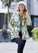 Jacke mit fester Kapuze 