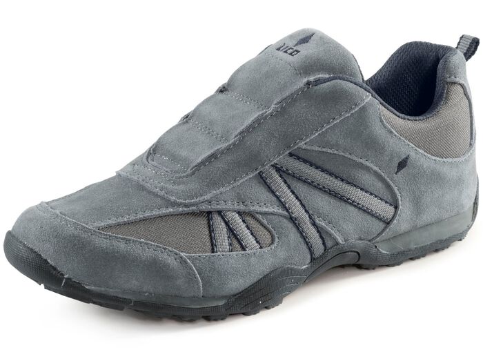 Slipper aus Veloursleder 