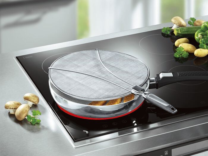 Spritzschutz mit integriertem Aktivkohlefilter 