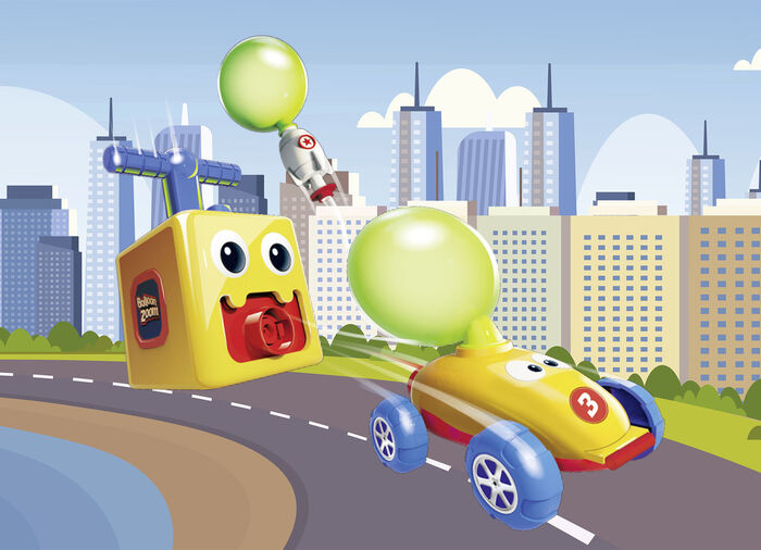 Balloon Zoom Spielzeug-Set: Ballon-Spaß mit dem WOW-Effekt 