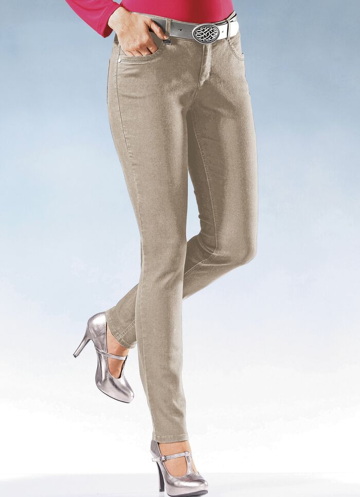 Magic-Jeans in 11 Farben BEIGE