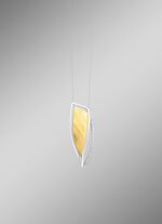 Moderner Anh&auml;nger in Bicolor mit Zirkonia 