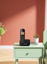 Panasonic Gro&szlig;tasten-Telefon mit Anrufbeantworter 