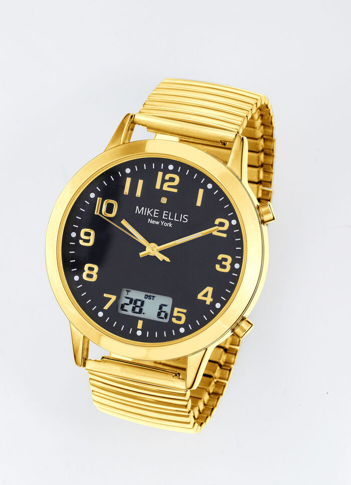 Funk-Herrenuhr von Mike Ellis New York 