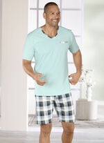 Shorty, 3 teilig, mit zwei Oberteilen und einer Hose 