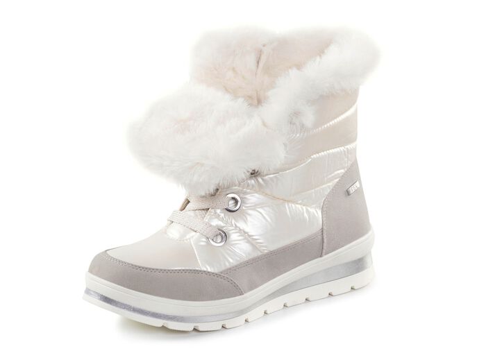 ELENA EDEN, gef&uuml;tterte Damen-Boots, Winterschuhe, Weite G, mit herausnehmbarem Fu&szlig;bett 