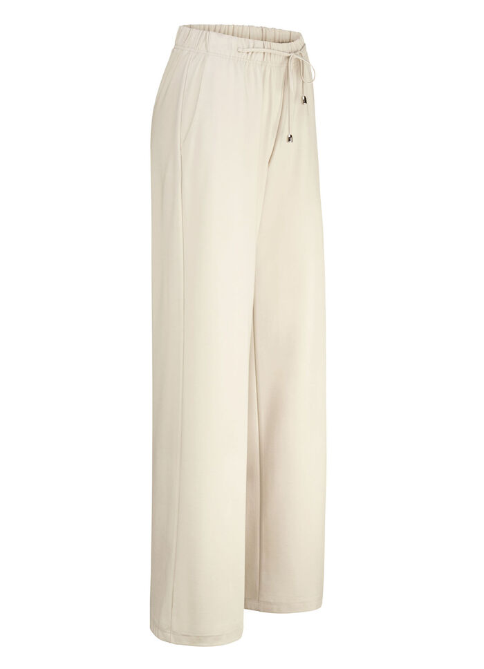 Angesagte Hose in modischer Weite BEIGE