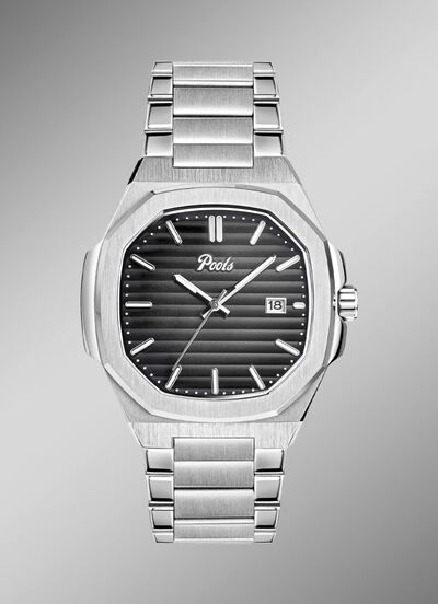 Quartz-Herrenuhr aus Edelstahl 