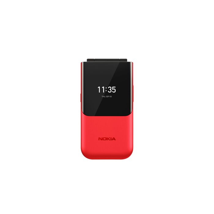 Nokia 2720 Flip Gro&szlig;tasten-Klapphandy ROT