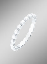 Zeitloser Damenring in Weißgold 