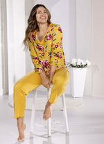 Zweierpack Schlafanzüge mit gebogten Abschlüssen  