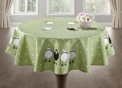 Tisch- und Raumdekoration mit Pl&uuml;sch-Applikationen 