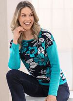 Pullover mit Jacquard-Dessin 