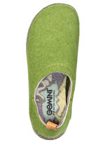 Gemini, komfortable Damen-Hausschuhe, Weite G, mit herausnehmbarem Fußbett GRÜN