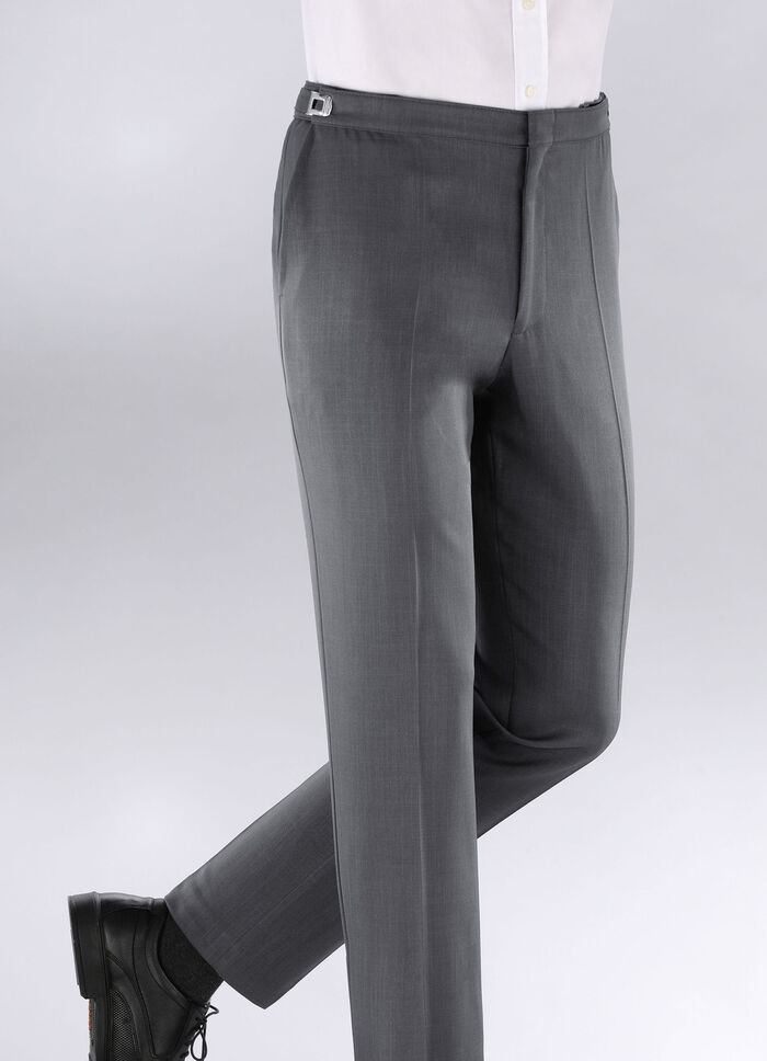 "Klaus Modelle"-Autofahrerhose in 4 Farben DUNKELGRAU MELIERT