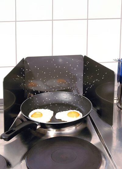 Spritzschutz aus Metall 