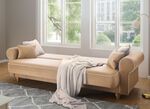 Stilvolles Schlafsofa  BEIGE
