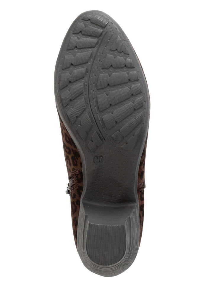 Andrea Conti, trendige Damen-Stiefeletten, mit Reißverschluss BRAUN-SCHWARZ